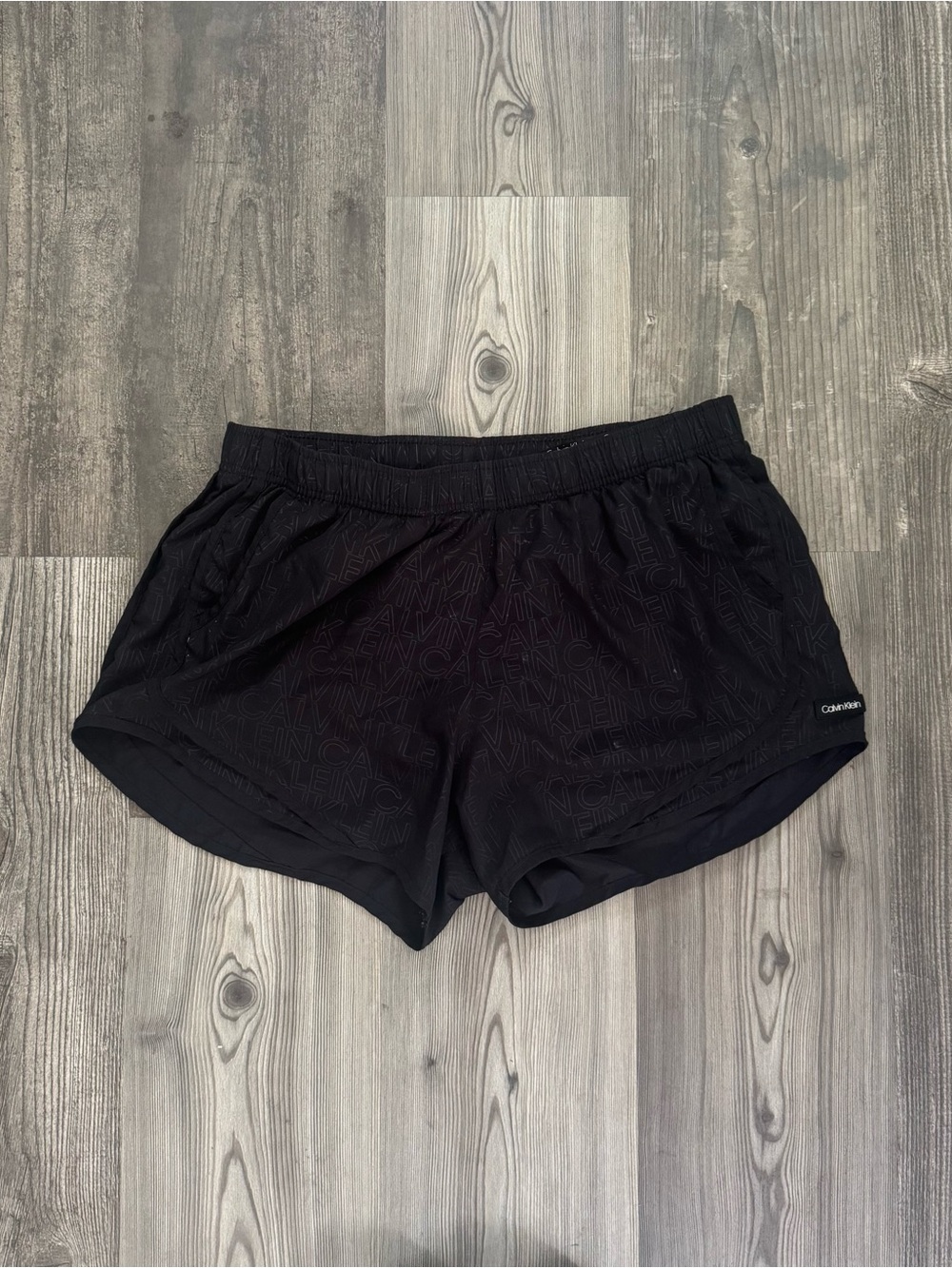 Calvin Klein Black Women's Athletic Running Shorts